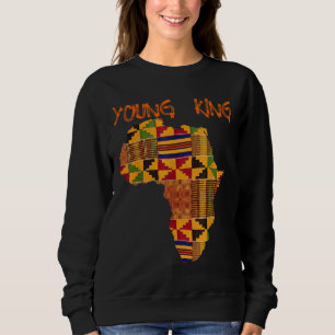 Sudadera Niños africanos kente imprimen niños pequeños con 