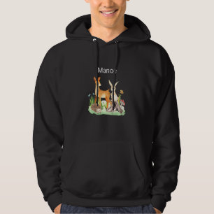 Sudadera Niños Animal ciervo conejo erizo Manoé