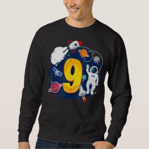 Sudadera Niños Astronautas de 9 años Espacio Ultraterrestre