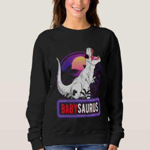 Sudadera Niños Babysaurus T Rex Dinosaur Baby Saurus Family