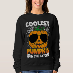 Sudadera Niños Calabaza Más Genial Del Parche Telaraña Anda