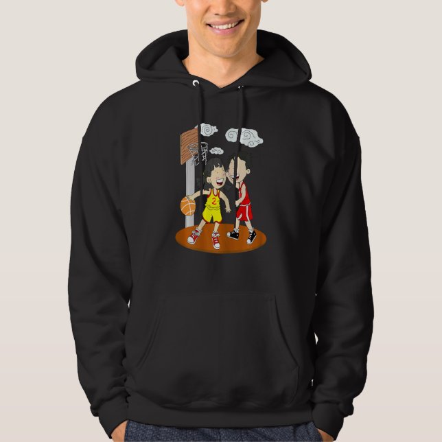 Sudadera Niños Chicas Baloncesto Pareja (Anverso)