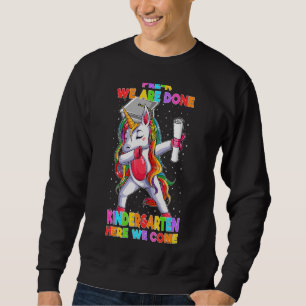 Sudadera Niños Chicas de Unicornio mágicos de pregrado T