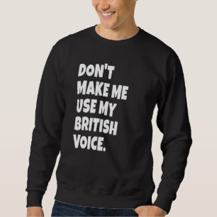 Sudadera Niños Chicas de voz de Gran Bretaña