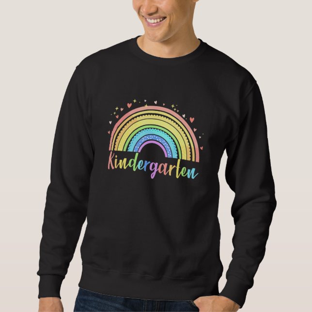 Sudadera Niños Chicas del Rainbow de guardería (Anverso)