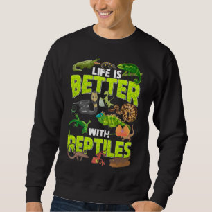 Sudadera Niños Chicas Reptiles Lizard Gecko Bearded Dragon