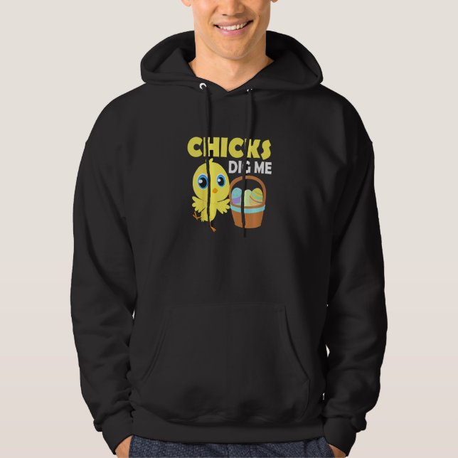 Sudadera Niños chicles me cavan Chiste de Pascua (Anverso)