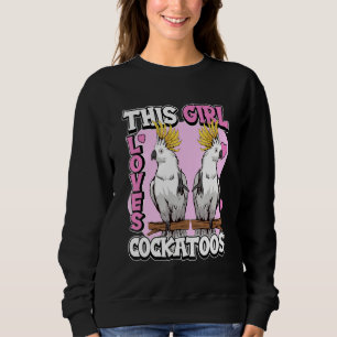 Sudadera Niños Cockatoo Cita Loro A Este Chica Le Encanta C