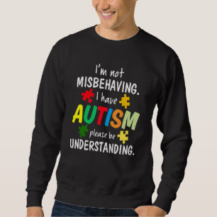 Sudadera Niños con conciencia del autismo No me estoy porta