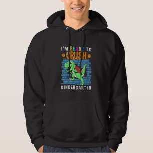 Sudadera Niños Crush Kindergarten Niño Niño Niño Primer Día