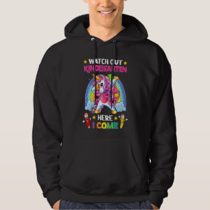 Sudadera Niños Cuidado Con El Jardín Infantil Aquí Vengo Un