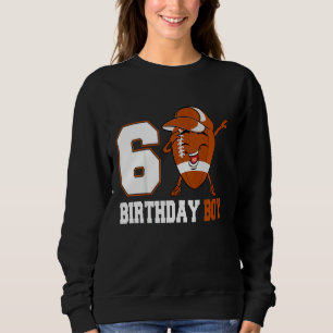 Sudadera Niños de 6 años jugando al fútbol 6º cumpleaños