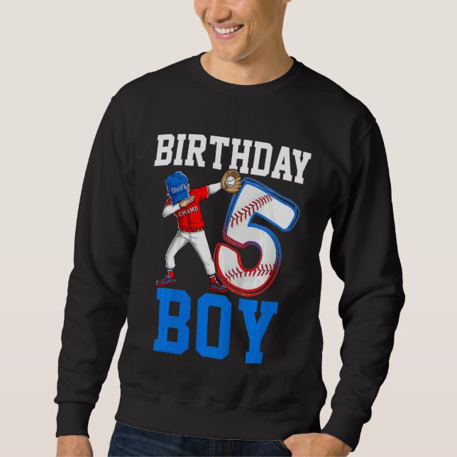 Sudadera Niños de Béisbol de 5 años de edad Parte de quinto (Anverso)