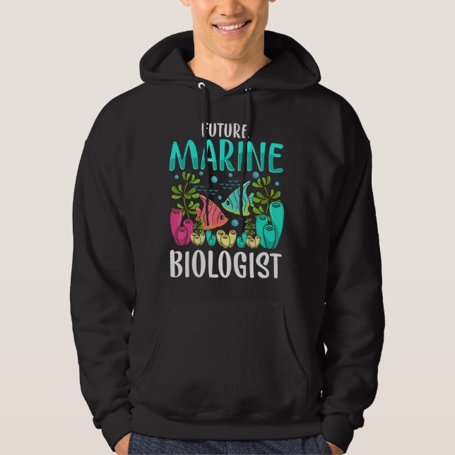 Sudadera Niños de la Biología Oceánica Niños Futuro Biologi (Anverso)