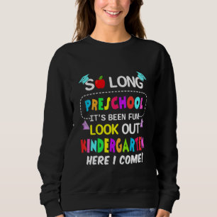 Sudadera Niños De La Escuela Preescolar De Larga Duración T