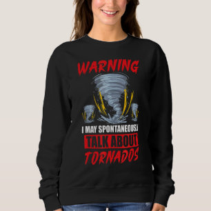Sudadera Niños de Meteorología Tornado Cazador de Tormentas