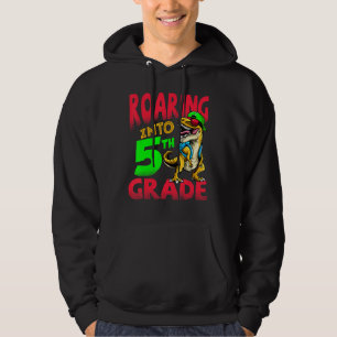 Sudadera Niños de quinto grado de dinosaurio T-Rex