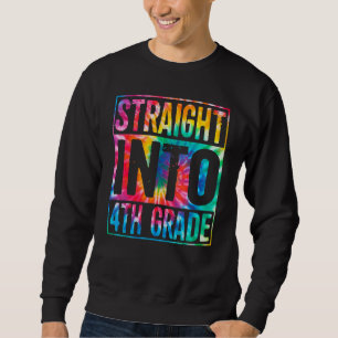 Sudadera Niños De Regreso A La Escuela Tie Dye Directo A 4t