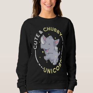Sudadera Niños de rinocerontes de Chubby Unicornio