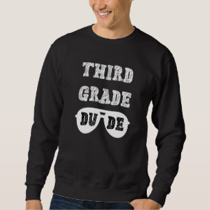 Sudadera Niños De Tercer Grado Amigo Primer Día De La Escue