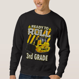 Sudadera Niños De Vuelta A La Escuela Bulldozer Listos Para