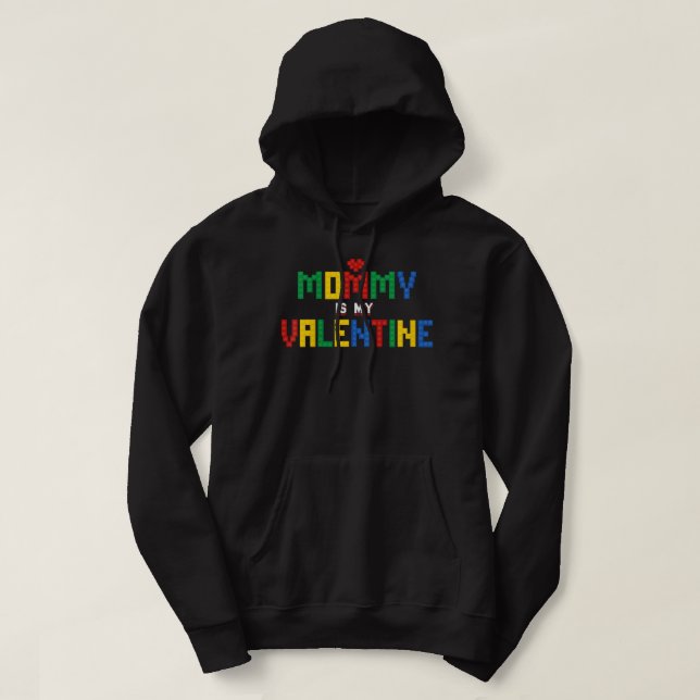 Sudadera Niños Día de San Valentín Niños Bebé Niño Niño Niñ (Diseño del anverso)