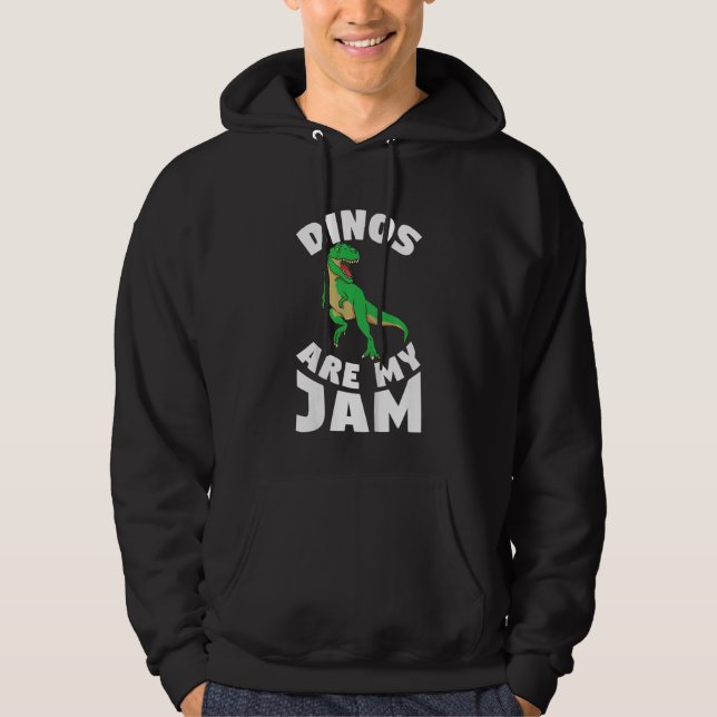 Sudadera Niños Dino Boy Cute Dinosaurios Camiones Dinos Son (Anverso)