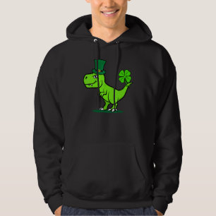 Sudadera Niños Dinosaurios San Patrick's Day T Rex Dino Sha