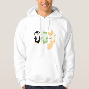 Sudadera Niños divertidos animales de la Rana de Pingüino F