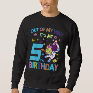 Sudadera Niños en el espacio exterior fuera de mi camino es