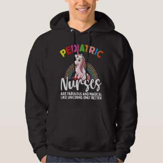 Sudadera Niños Enfermeras Niños Unicornio Enfermeras Pediát