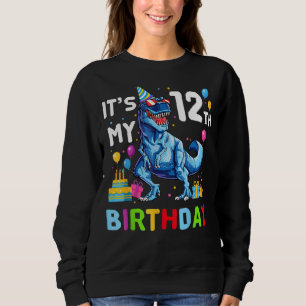 Sudadera Niños es mi 12º cumpleaños feliz sexo de 12 años