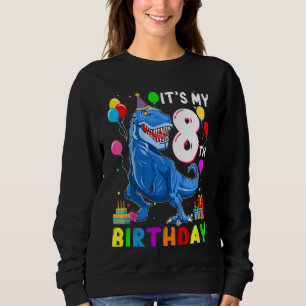 Sudadera Niños es mi octavo cumpleaños feliz 8 años de sexo