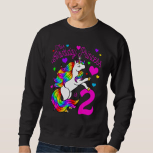 Sudadera Niños Esta Princesa De Cumpleaños Es El Segundo Ch