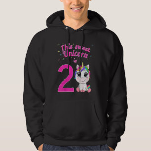 Sudadera Niños Este Dulce Unicornio Es Unicornio 2