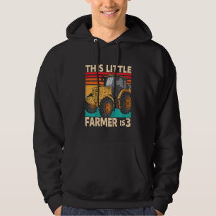 Sudadera Niños Este Pequeño Agricultor Es 3 Tractor De Gran