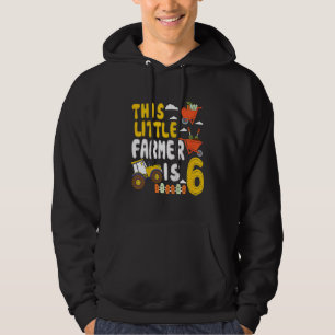 Sudadera Niños Este pequeño agricultor tiene 6 tractores ag