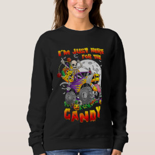 Sudadera Niños, estoy aquí por el Monstruo de Halloween de