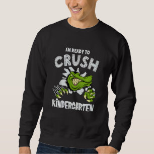Sudadera Niños Estoy Listo Para Aplastar Aligator Cocodrilo