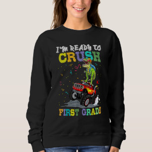 Sudadera Niños Estoy Listo Para Aplastar Camión Monstruo De