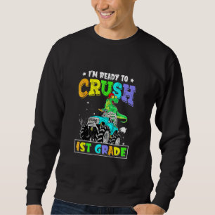 Sudadera Niños Estoy Listo Para Aplastar Camión Monstruo De