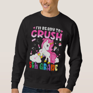 Sudadera Niños Estoy Listo Para Aplastar El Unicornio Mágic
