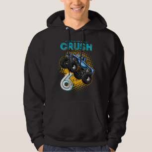 Sudadera Niños, estoy listo para aplastar un camión de 6 mo