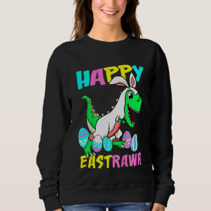 Sudadera Niños felices del Eastrawr T Rex Dinosaur Toddler