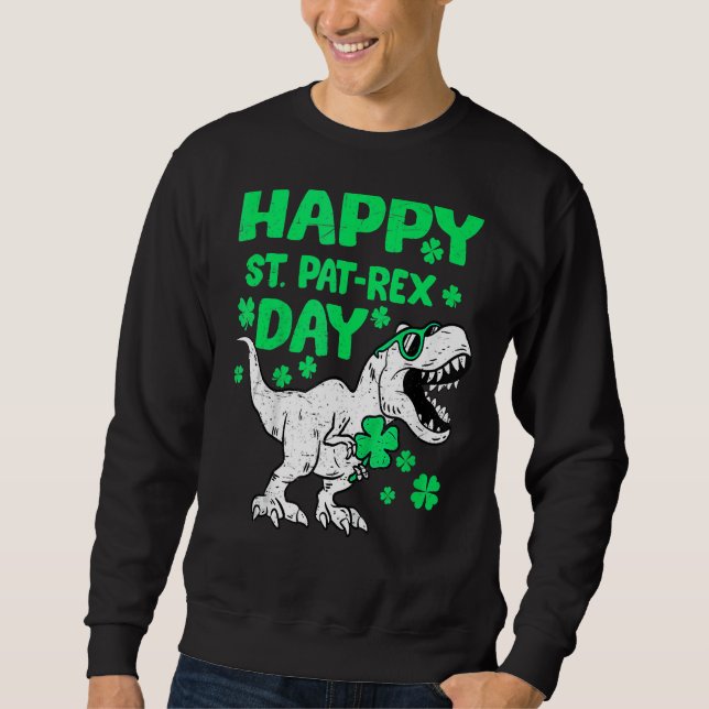 Sudadera Niños felices Día de San Patricio (Anverso)