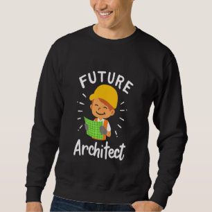 Sudadera Niños Futuro Arquitecto Arquitectura Ingeniero de 