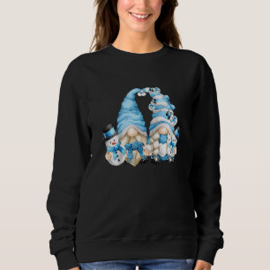 Sudadera Niños Gnomas De Coincidencia De Invierno Para Niño