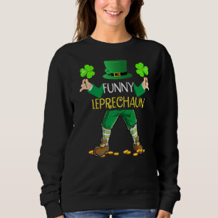 Sudadera Niños Graciosos Leprechaun Niños St Patricks Day F