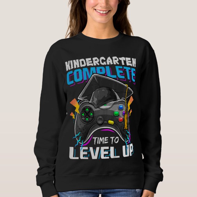 Sudadera Niños Graduados de jardines de infancia Vídeo comp (Anverso)