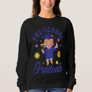 Sudadera Niños Graduados De Preescolar Feliz Día De Preesco